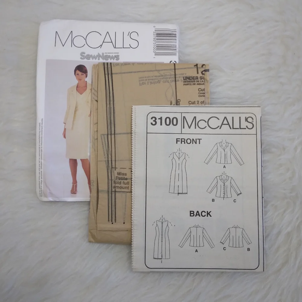 McCalls mccall 3100